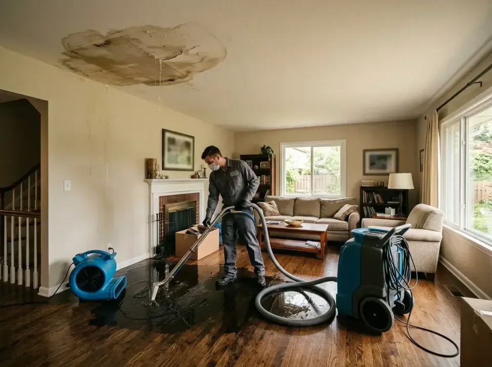 attic-pipe-burst-ceiling-drip-008 — frequently asked questions, Water Damage Restoration & Carpet Care in Pflugerville, TX